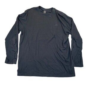 Oakley Mens t-Shirt XL Long Sleeve Crew Neck Pullover Casual Classic Tee Black